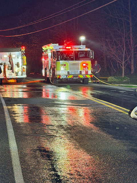 Plunketts Creek Fire