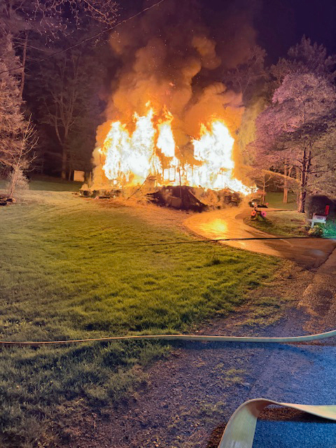 Plunketts Creek Fire